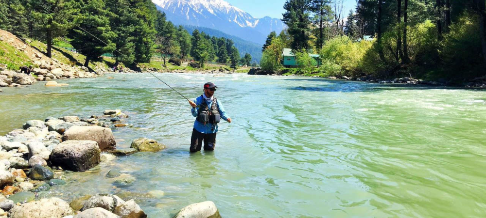 Fishing in Pahalgam