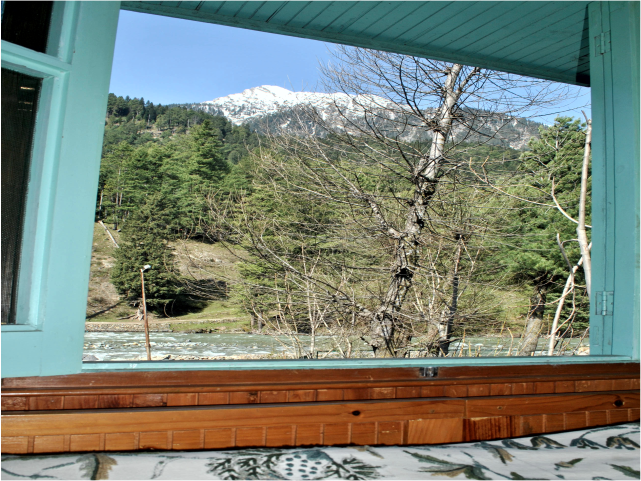 Mountain veiw from Upstairs Room