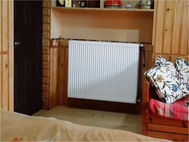 Rooms with central heating systems